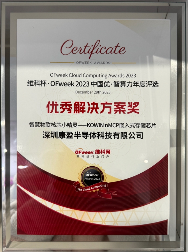 優秀解決方案獎